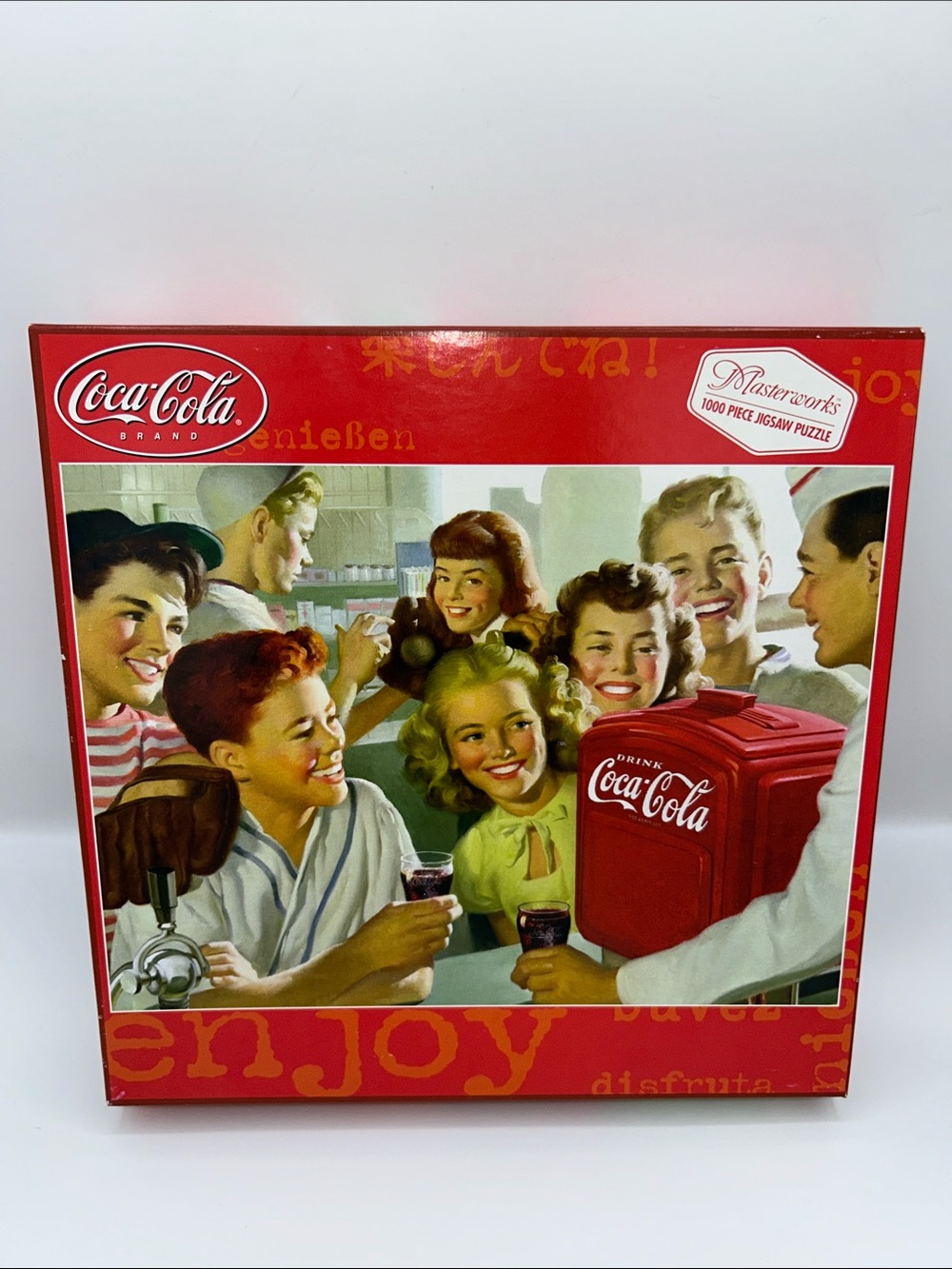 Vintage 2001 Coca-Cola Masterworks 1000-Piece Puzzle – Factory Sealed